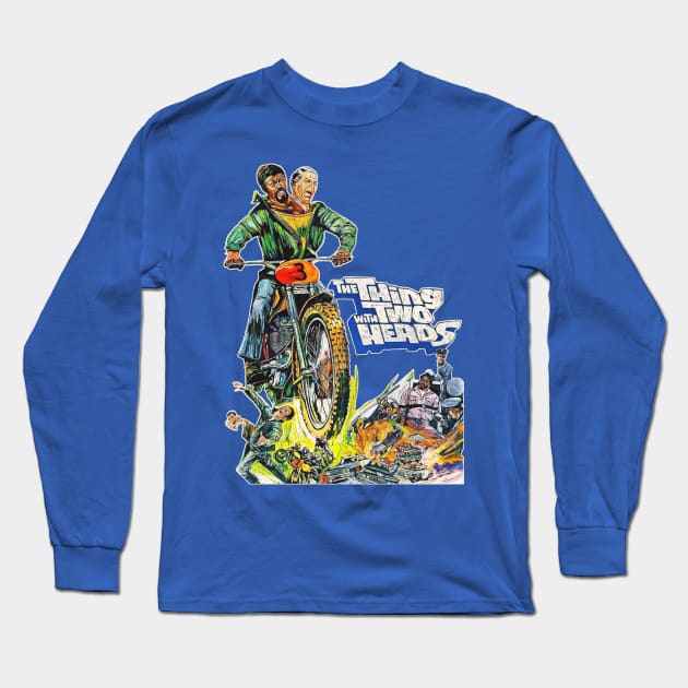 The Thing With Two Heads Long Sleeve T-Shirt by darklordpug